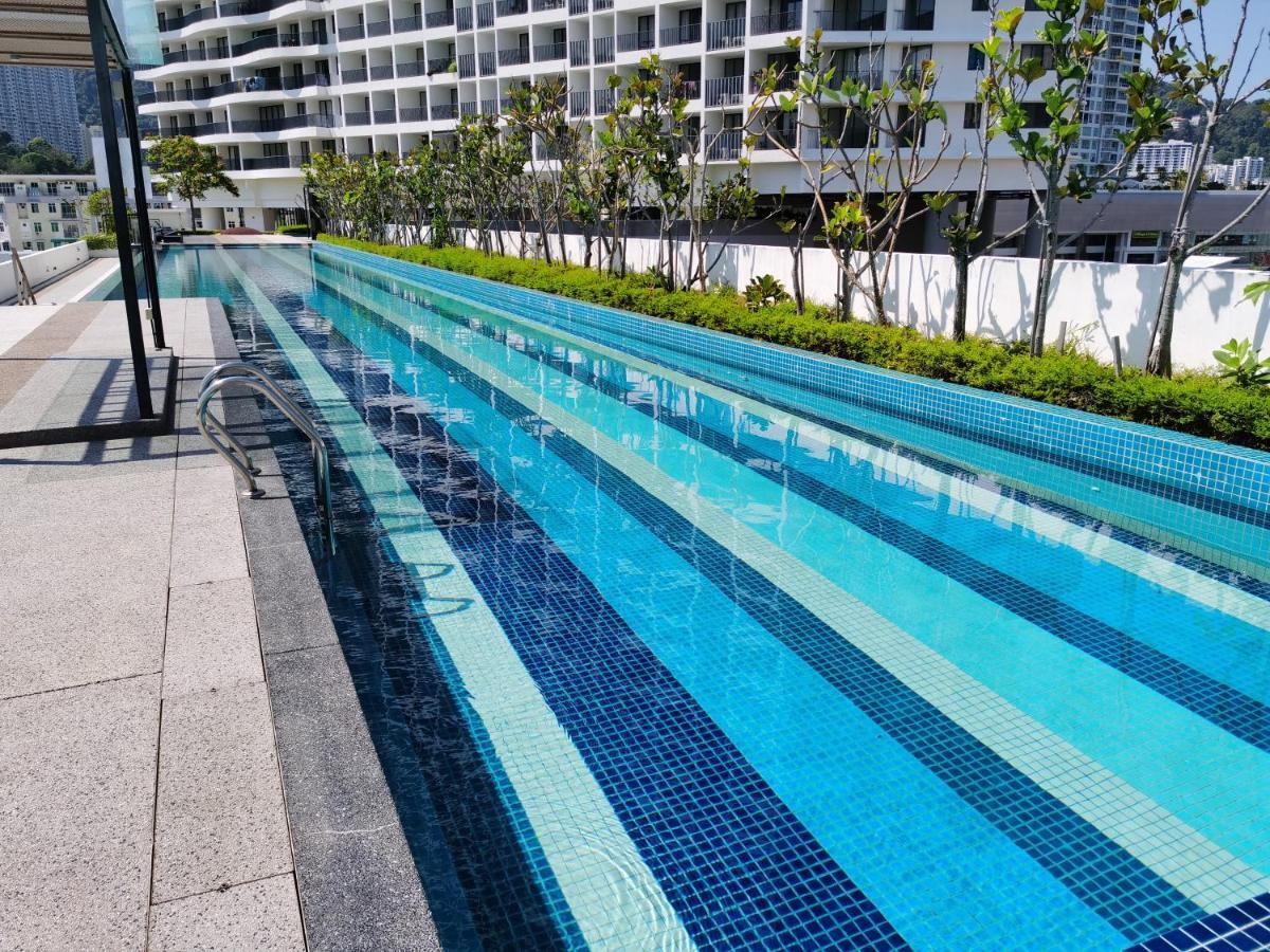 Landmark Stunning High Floor Coast View Studio #Netflix #Fast Wifi Tanjung Tokong Dış mekan fotoğraf